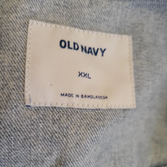Old Navy Blue Denim Jacket - Picture 3 of 10